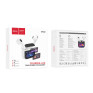 Гарнитура Bluetooth Hoco EW82 TWS, сенс. дисп., белая