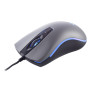 Мышь проводная SmartBuy SBM-713G-G USB, игровая, черно-серая металл