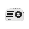 Радиоприемник Ritmix RPR-033 (Fm/BT/USB/microSD/акб.18650) белый (14х8х9,5см)