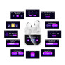 Гарнитура Bluetooth Hoco EW82 TWS, сенс. дисп., белая