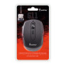 Мышь беспроводная SmartBuy SBM-611AG-K черная, БЕЗЗВУЧНАЯ (1АА в комп.)