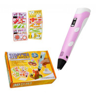 3D ручка PEN-3 розовая (PLA\ABS)