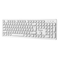 Клавиатура беспроводная SmartBuy 252 белая SBK-252AG-W