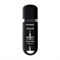Флэш-диск Fumiko 128GB USB 2.0 Moscow черный