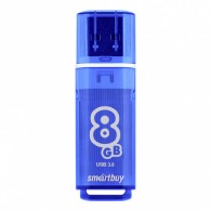 Флэш-диск SmartBuy 8GB USB 3.0/3.1 Glossy синий