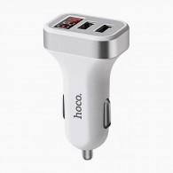 Адаптер автомобильный 2*USB 3.1A, дисплей Hoco Z3