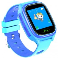 Смарт-часы детские с GPS трекером Y85 (голубые)