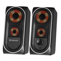 Колонки Defender 2.0 Solar 4 8W подсветка (65404)
