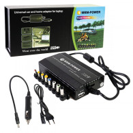 СЗУ + АЗУ для ноутбука (12,15,16,18,19,20,24V ?? ) 150W, 8 переход. LP507 / A359