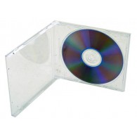 CD BOX одинарный прозрачный 1/200