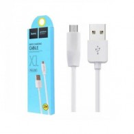 Кабель USB - microUSB Hoco X1 2м 2,4А ПВХ