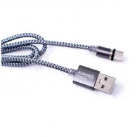 Кабель USB - Type-C магнитный Fumiko MC01 1м 2,4А (только питание!)