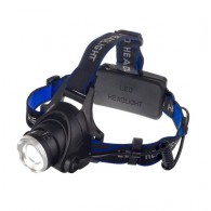Фонарь Perfeo 5Вт аккум.налобный, Zoom (2*18650) PF_A4404