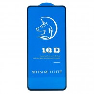 Защитное стекло 3D для Xiaomi Redmi Mi 11 Lite/Mi 11 Lite 5G черное (128558)