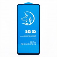 Защитное стекло 3D для Xiaomi Redmi Note 10/10S черное (133056)