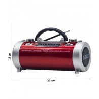 Радиоприемник Waxiba XB-681 (акб.-USB) красный (12х23см)