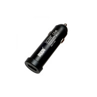 Адаптер автомобильный USB 2.1A Carlive MR59A для русских авто, черный
