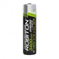 Аккумулятор Li18650 3400mAh 3.7V NCR с защитой Robiton BL 1