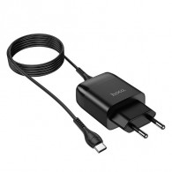 Адаптер сетевой с кабелем USB - Type-C 3A QC3.0 Hoco C72Q