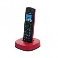 Телефон беспроводной Panasonic KX-TGC310RUR красный