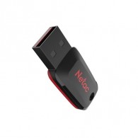 Флэш-диск Netac 32GB USB 2.0 U197 mini черный/красный