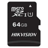 Карта памяти microSDHC Hikvision 64Gb U1 Class 10 UHS-I 92MB/s с адапт