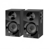 Колонки Defender 2.0 Aurora S10 12W 230V (65414) дерев. корп., черные