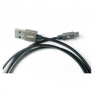 Кабель Am - microUSB Remax Silver Seprent 1м (RC-080m)