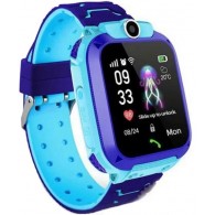 Смарт-часы детские с GPS трекером J6 (синие/голубые)