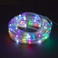 Уличная гирлянда "Смарт дюралайт" 11,9м, 100LED, RGB, прилож, контр, USB, IP65, Funray 17184