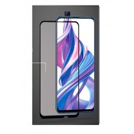 Защитное стекло 2,5D для Huawei Honor 9X черное (103315)