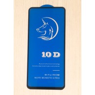 Защитное стекло 3D для Xiaomi Redmi Note 9S\ Note 9 Pro чер (116492)