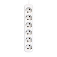 Удлинитель Smartbuy (6 роз., 10м, заземл., 16А) SBE-16-6-10-Z