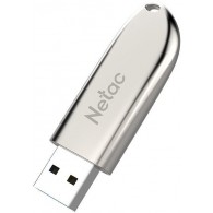 Флэш-диск Netac 128GB USB 2.0 U352 серебристый