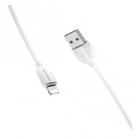 Кабель USB - lightning Borofone BX19 1м 2,4А ПВХ