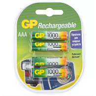 Аккумулятор GP R03 1000mAh Ni-Mh BL 4/40/200 предзаряженный