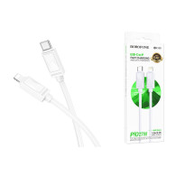 Кабель Type-C - lightning Borofone BX109 1м 3A PD27W