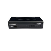 РЕСИВЕР ЦИФРОВОЙ DVB-T2/C HD LV-8800 (USB, HDMI, RCA, металл, дисп.,б/б)