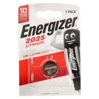 Батарейка Energizer CR 2025 BL 1/10/140