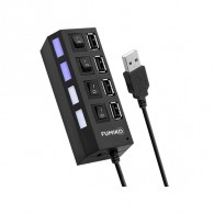 Хаб USB Fumiko UH01 4 порта с выключателями