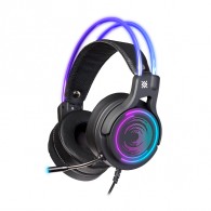 Гарнитура Defender Cosmo PRO, RGB, звук 7.1, чер 64536 (полнораз./USB/L=2,1м)