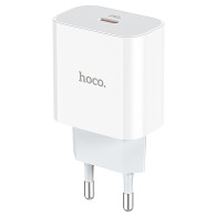 Адаптер сетевой Type-C PD20W QC3.0 Hoco C76A Plus, белый