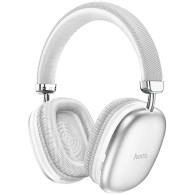 Гарнитура Bluetooth Hoco W35 (полноразм., microSD, 400mAh, 40h) серебро