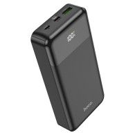 Внешний аккумулятор 20000mAh Hoco J102A (in - T,M/out - U,T) дисплей, черный