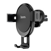 Автомоб. держатель Hoco CA56 Plus в дефлектор, гравитационный, черный