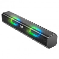 Колонка портативная Hoco BS49 Dazzling, RGB (10Вт/1800mAh) черная