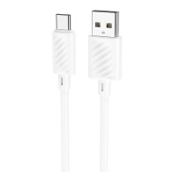 Кабель USB - Type-C 1м Hoco X88  3А/18W, ПВХ, белый