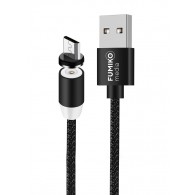 Кабель Am - microUSB магнитный Fumiko MC01 1м (2,4А) (только питание!)