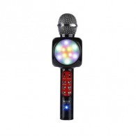 Микрофон со встр.колонкой для караоке (microSD, Bluetooth) WS-1816 черный