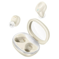 Гарнитура Bluetooth Hoco EQ3 Buds TWS (вакуумные наушники) молочно-белая